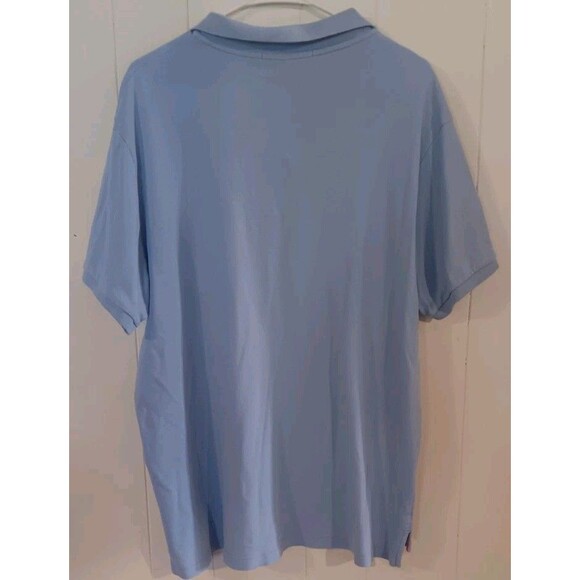 U.S. Polo Association Shirt Mens XL Pale Blue Short Sleeve Luxury Feel - Picture 2 of 4